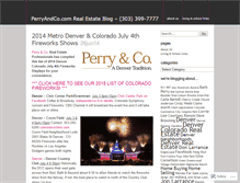 Tablet Screenshot of perryandcoblog.com
